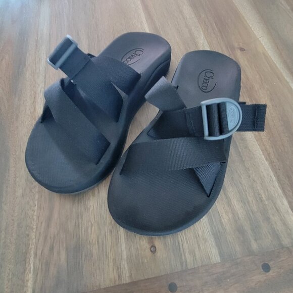 Men's Chaco CushZ Slide Sandals - Picture 2 of 6